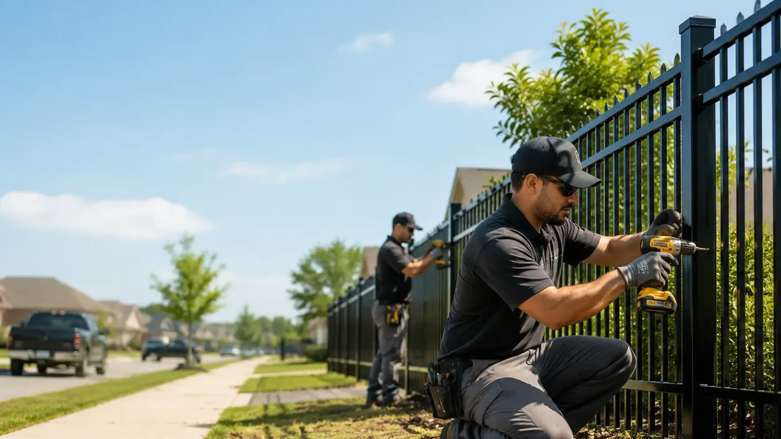 Metal Fence Installation in Roebling, NJ